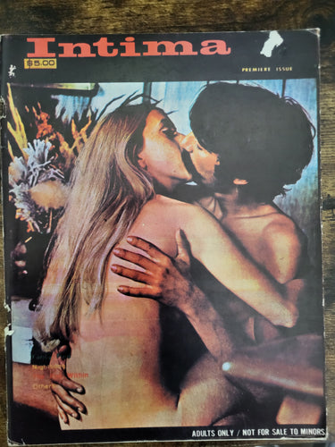 Intima Magazine No 1.. 1970's US Magazine